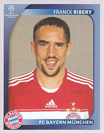 Franck Ribery Bayern Munchen samolepka UEFA Champions League 2008/09 #158